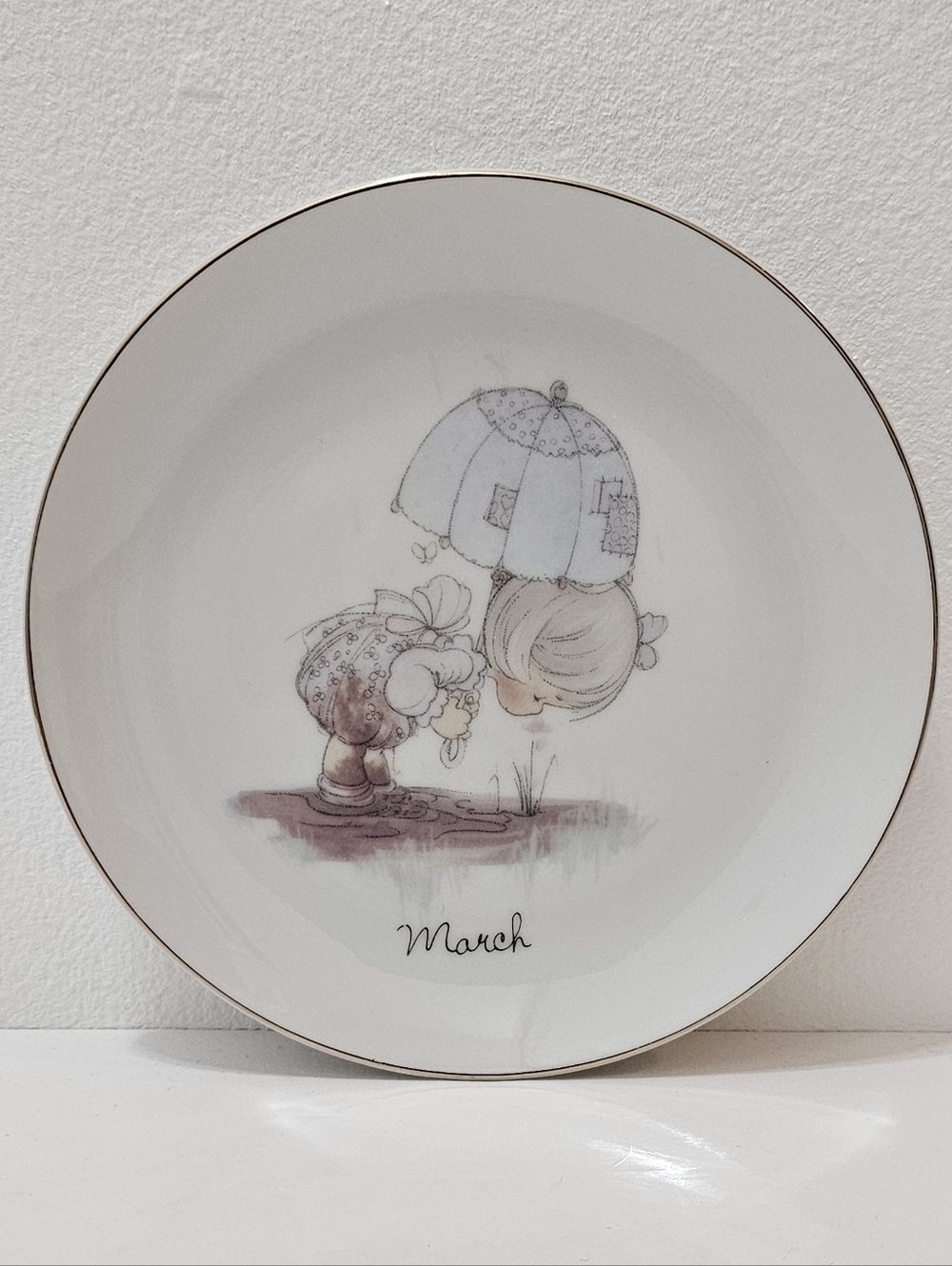 Precious Moments Months of the Year Plates - Set of 6